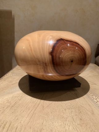 Matt Moulthrop Turned Wood Bowl - Signed & Numbered - White Mulberry.  Gorgeous