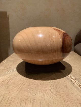 Matt MOULTHROP Turned Wood Bowl - SIGNED & NUMBERED - White Mulberry.  Gorgeous 5