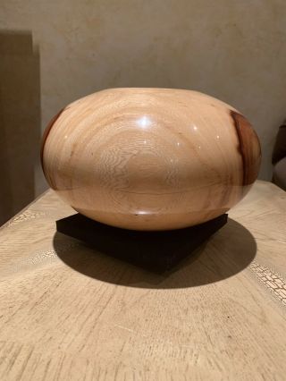 Matt MOULTHROP Turned Wood Bowl - SIGNED & NUMBERED - White Mulberry.  Gorgeous 6