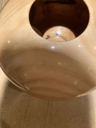 Matt MOULTHROP Turned Wood Bowl - SIGNED & NUMBERED - White Mulberry.  Gorgeous 8