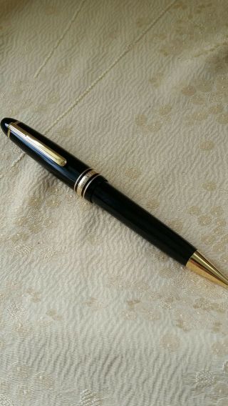 MONTBLANC Meisterstuck Midsize Ballpoint Pen,  W/Leather Pen Case 4