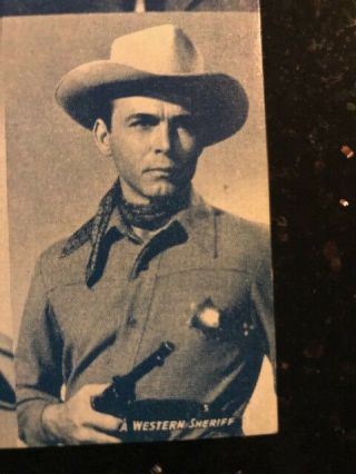 Vintage autographed Cowboy postcard,  1940 ' s 5