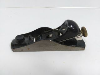 Stanley Small Block Plane,  7 " Long,  1 - 3/4 " Wide Blade On 2 " Wide Base