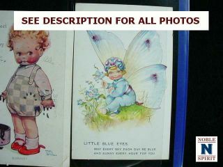 NobleSpirit NO RESEVE {RT} Vintage 150x Topical Comic Postcard Album w/ Rare 10