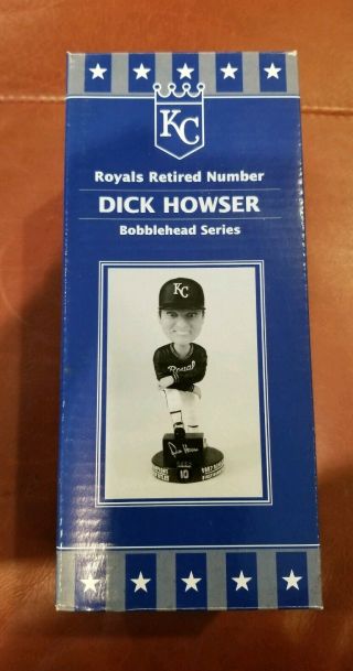 Dick Howser Bobblehead - 10 Kansas City Royals - Nib - Retired Number Series