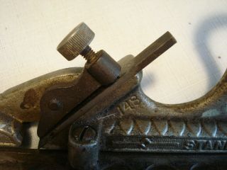 Vintage.  Stanley.  No.  48.  Tongue - Groove.  Bottom.  Hand.  Wood.  Planer 4