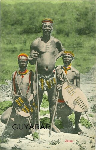 Zulus - South Africa Ethnic - Published Rittenberg,  Durban