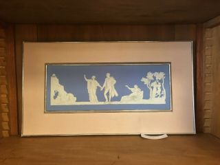 Wedgwood Hercules Triumph Plaque In Frame