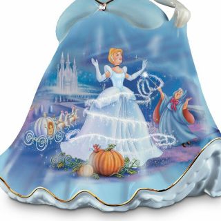 Bradford Exchange Disney Forever Cinderella Bell Figurine
