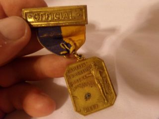 Antique 1931 Boy Scouts Bsa Capt.  Doremous American Legion Medal Award Pin
