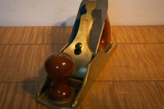 LIE - NIELSEN NO 4 Bronze Smoothing Plane,  Plane Sock & Box,  Great Cond. 4
