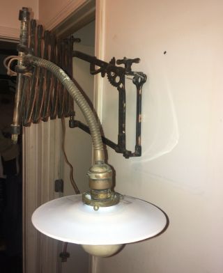 W.  D.  Allison Company Lamp Industrial Scissor 1909 Pat.  For Restore Repair Museum 12