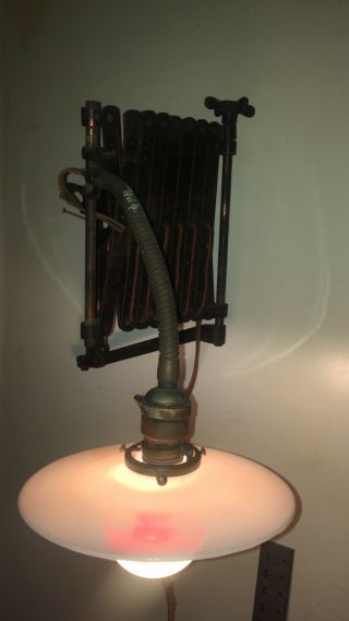 W.  D.  Allison Company Lamp Industrial Scissor 1909 Pat.  For Restore Repair Museum 3