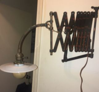 W.  D.  Allison Company Lamp Industrial Scissor 1909 Pat.  For Restore Repair Museum 5