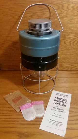 Kamplite Inverted Gas Lantern 1L - 11A - AGM - Ultra Rare Color - Custom Box - 3