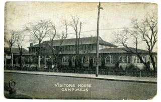Camp Mills Ny - 3 Different Views Of Military Camp - Three Postcards Garden City Li