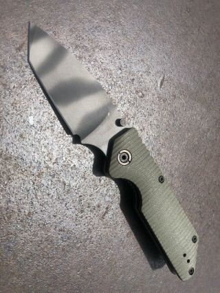 Strider Knives Gb Cpm S30v Titanium & Od Green G - 10 Usa Maxpedition