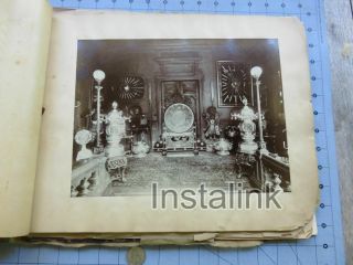 1880 Asia Photo Album Japan China Tea Opium Merchant 8 Large Albumen Photographs 3