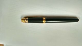 Cartier Pasha Black Lacquer Rollerball Ballpoint Pen