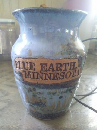 Blue Earth Mn Vase