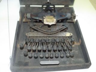 1902 Postal Typewriter With Rare Box 1st Laptop