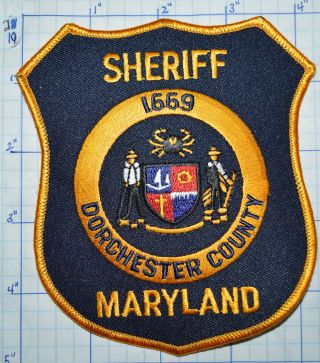 Maryland,  Dorchester County Sheriff Dept Patch