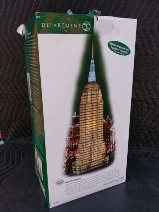 Department 56 Huge " Christmas In The City - Empire State Building " 56.  59207