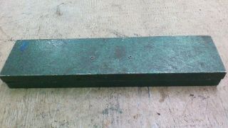 Vintage Empty S - K Tool Box - 10 1/2 " X 2 1/2 " X 1 " Tall.