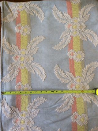 Vintage Bed Spread Duvet Cover Vintage Fabric,  1940 ' s Cotton,  Camp Blanket 2