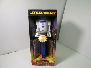 Giant 12 " Pez Candy Roll Dispenser Star Wars R2 - D2 Droid 2005 T3505