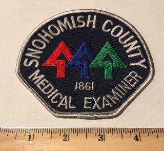 Rare Snohomish County Medical Examiner Me Ems Morgue Coroner Washington Wa Patch