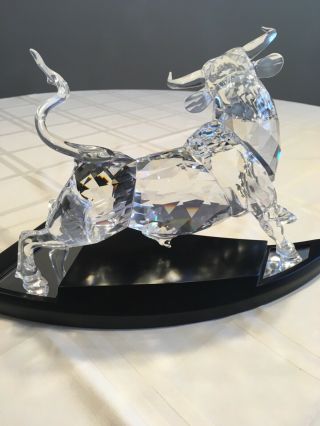 Swarovski 2004 Bull Limited Edition with Case and Certificate 628483 4
