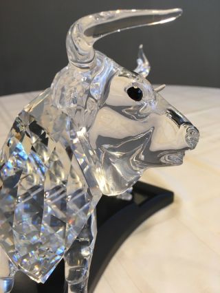 Swarovski 2004 Bull Limited Edition with Case and Certificate 628483 5