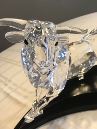 Swarovski 2004 Bull Limited Edition with Case and Certificate 628483 6