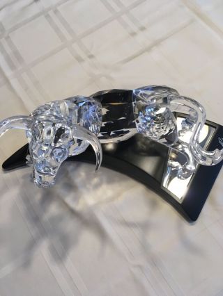 Swarovski 2004 Bull Limited Edition with Case and Certificate 628483 8