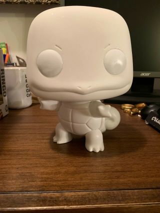 Sdcc 2019 Funko Fundays Pop Oversized Pokemon Squirtle Prototype One Of A Kind