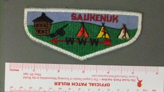 Boy Scout Oa 504 Suakenauk First Flap 4744hh