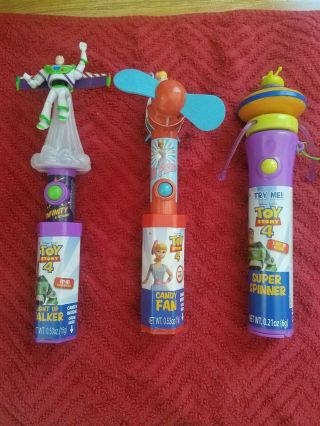 Toy Story 4 Little Character Fan,  Buzz Lightyear Light Up,  Alien Spinner