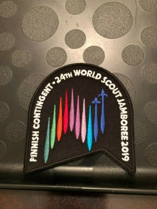 2019 24th World Scout Jamboree Finnish Contingent Patch
