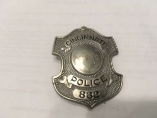 Obsolete Cincinnati Patrolman’s Badge 2