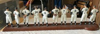 The 1961 York Yankees Baseball Team Statues - Danbury 2