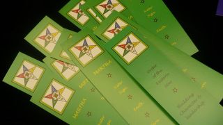 Eastern Star Bookmarks Martha Starpoint Green Point Oes Cheaper By The Dozen