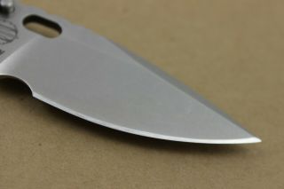 STRIDER KNIVES GEN 3 PT SMALL POCKET FOLDING KNIFE W/ MODIFIED FINISH S30V BLADE 11