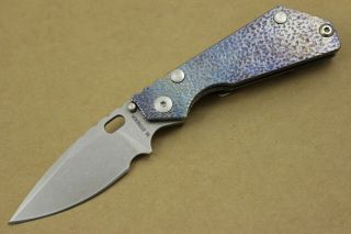 Strider Knives Gen 3 Pt Small Pocket Folding Knife W/ Modified Finish S30v Blade