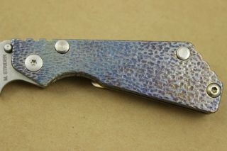 STRIDER KNIVES GEN 3 PT SMALL POCKET FOLDING KNIFE W/ MODIFIED FINISH S30V BLADE 3