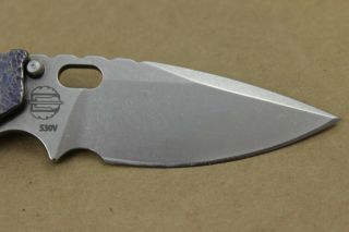 STRIDER KNIVES GEN 3 PT SMALL POCKET FOLDING KNIFE W/ MODIFIED FINISH S30V BLADE 6