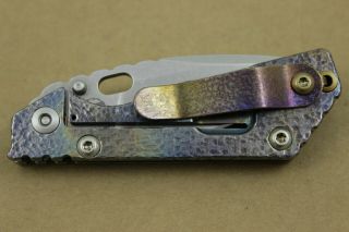 STRIDER KNIVES GEN 3 PT SMALL POCKET FOLDING KNIFE W/ MODIFIED FINISH S30V BLADE 8