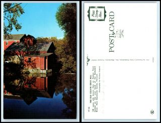 Vermont Postcard - Manchester Center,  The Old Colvin Grist Mill L23