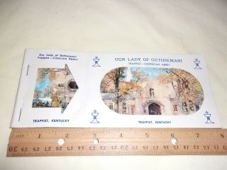Our Lady Of Gethsemani Postcard Booklet Trappist - Cistercian Abbey