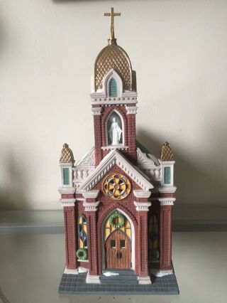 Dept 56 Christmas In The City Holy Name Church - 58875 Perfect